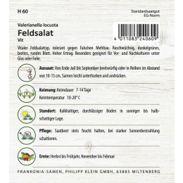 Feldsalat, Vit Großpackung