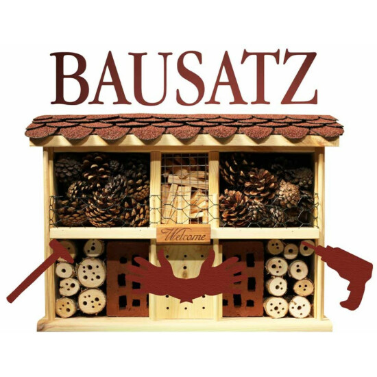 Insektenhotel "Landhaus Komfort" Bausatz